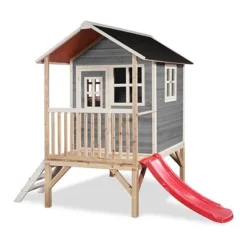 EXIT TOYS EXIT Loft 300 Gartenhaus Grau