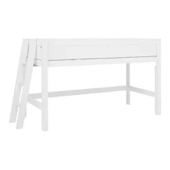 Lifetime Halbhohes Bett 4 Seiten Geschlossen Mit Deluxe Weiß Lackiert Sale