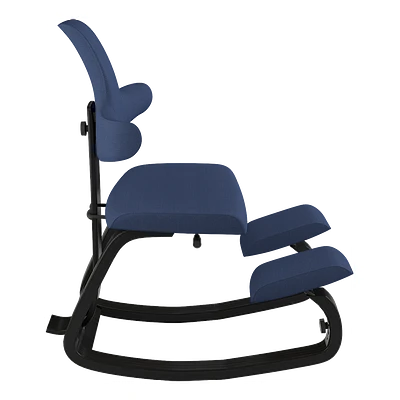 Varier® Thatsit™ Balans Esche Schwarz REV774 Revive Dunkelblau 2 Varier® Thatsit™ Balans Esche Schwarz REV774 Revive Dunkelblau – Bild 2