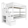 Lifetime Etagenbett Breeze Mit Treppe Und Rollboden Weiß Lackiert