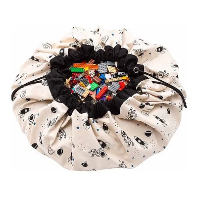 Play&Go Prints 2 In 1 Spielzeugsack Space (leuchtet Im Dunkeln) 3 Play&Go Prints 2 In 1 Spielzeugsack Space (leuchtet Im Dunkeln) – Bild 3