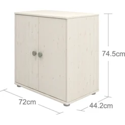 FLEXA Classic Kommode Mit 2 Türen Mattweiß/grün Sale -Kinder Haushaltswaren Geschäft nxyqiz8urnh1k4a64sj2tovfh973