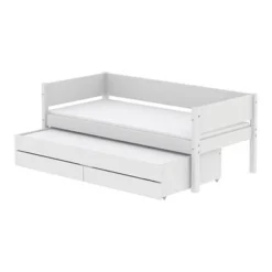 FLEXA White Einzelbett 90x200cm Mit Gästebett U. Zwei Schubladen Weiß 11 FLEXA White Einzelbett 90x200cm Mit Gästebett U. Zwei Schubladen Weiß -Kinder Haushaltswaren Geschäft nzqf16y2lkkexz91rz2keltay9o3