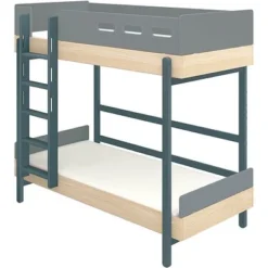 FLEXA Popsicle Etagenbett Mit Senkrechter Leiter Blueberry