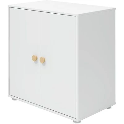 FLEXA Roomie Kommode Mit 2 Türen Weiß/eiche 1 FLEXA Roomie Kommode Mit 2 Türen Weiß/eiche