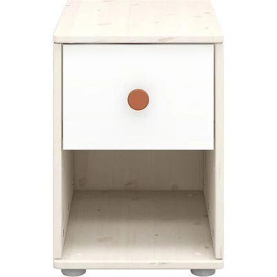 FLEXA Classic Kommode Mit 1 Schublade Mattweiß/Lack Weiß/rosa 2 FLEXA Classic Kommode Mit 1 Schublade Mattweiß/Lack Weiß/rosa – Bild 2