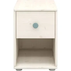 FLEXA Classic Kommode Mit 1 Schublade Mattweiß/blau -Kinder Haushaltswaren Geschäft o8vf3fizozm58rfnw3a1qoam3ejp