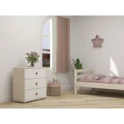 FLEXA Classic Kommode Mit 3 Schubladen Mattweiß/Lack Weiß/rosa 12 FLEXA Classic Kommode Mit 3 Schubladen Mattweiß/Lack Weiß/rosa -Kinder Haushaltswaren Geschäft o9p4uq1bfzioi1j97li29321e3w1