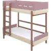FLEXA Popsicle Etagenbett Mit Senkrechter Leiter Cherry