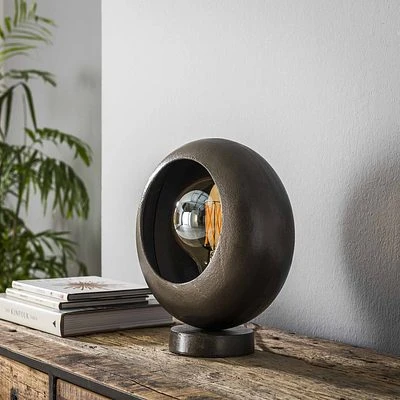 Rubjerg Design Tischleuchte Track 1 Leuchte Alu Schwarz Nickel 2 Rubjerg Design Tischleuchte Track 1 Leuchte Alu Schwarz Nickel – Bild 2