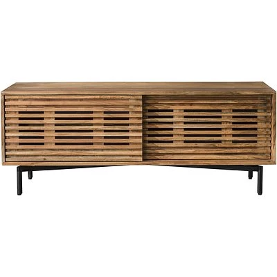 Rubjerg Design TV-Möbel Slide Mit 2 Türen Akazie Massiv Natur 3 Rubjerg Design TV-Möbel Slide Mit 2 Türen Akazie Massiv Natur – Bild 3