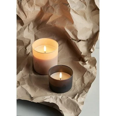 UYUNI LED Kerze Im Glas 9x10 Cm Sandstone 2 UYUNI LED Kerze Im Glas 9x10 Cm Sandstone – Bild 2