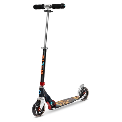 Micro Scooter Speed+ Schwarz/orange 1 Micro Scooter Speed+ Schwarz/orange