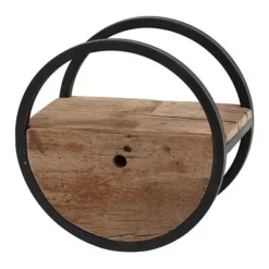 Rubjerg Design Wandregal Ø40cm Rund Mit Schublade Hartholz/Metall -Kinder Haushaltswaren Geschäft peil5uhmm5dj9aedx4935gaxrnm2