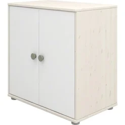 FLEXA Classic Kommode Mit 2 Türen Mattweiß/Lack Weiß/grün Sale -Kinder Haushaltswaren Geschäft prmjh0rscdt8oc7v92cgsgau32fu