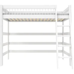 Lifetime Hochbett Breeze Mit Deluxe Lattenrost Weiß Lackiert Schräge Leiter 7 Lifetime Hochbett Breeze Mit Deluxe Lattenrost Weiß Lackiert Schräge Leiter -Kinder Haushaltswaren Geschäft psv3wyogz7wglzrhocpfprtdyf62
