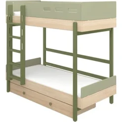 FLEXA Popsicle Etagenbett Mit Senkrechter Leiter Kiwi -Kinder Haushaltswaren Geschäft ptpltyaul6z50ql20tq11be4oohu