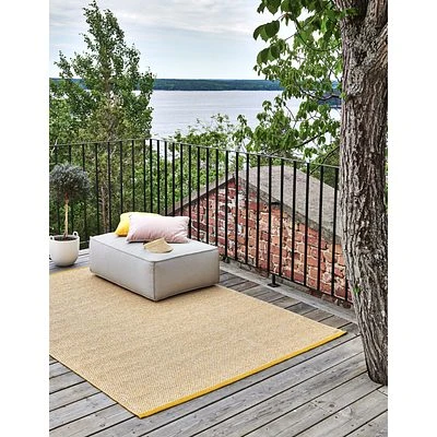 Pappelina Teppich Effi Mustard 180 X 260 Cm EF51826 2 Pappelina Teppich Effi Mustard 180 X 260 Cm EF51826 – Bild 2