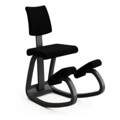 Varier® Variable™ Plus Kniestuhl Esche Schwarz REV194 Revive Schwarz