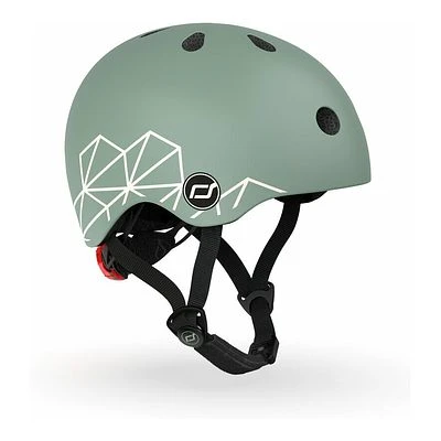 Scoot & Ride Helm XXS-S Graphics Green Lines 1 Scoot & Ride Helm XXS-S Graphics Green Lines