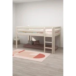 FLEXA Classic Halbhohes Bett 140x200cm Mit Senk. Leiter Mattweiß 15 FLEXA Classic Halbhohes Bett 140x200cm Mit Senk. Leiter Mattweiß -Kinder Haushaltswaren Geschäft qdhaftv09i1fkcwphdcdcxlxmuce