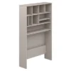 FLEXA Classic Hutch Nischregal Hoch Für Schreibtisch Grau