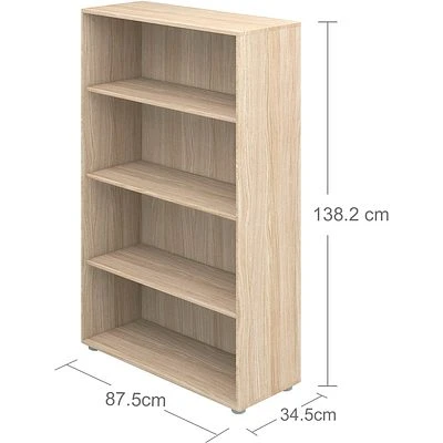 FLEXA Popsicle Großes Regal 3 Böden Eiche 3 FLEXA Popsicle Großes Regal 3 Böden Eiche – Bild 3