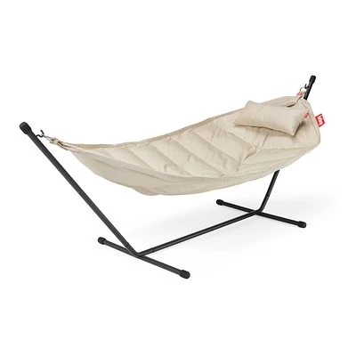 Fatboy® Headdemock Hängematte Superb Set Inkl. Kissen Sahara (schwarzes Rack) 105345 1 Fatboy® Headdemock Hängematte Superb Set Inkl. Kissen Sahara (schwarzes Rack) 105345