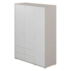 FLEXA Classic Kleiderschrank Mit 3 Türen U. 2 Schubladen Grau/Lack Weiß/weiß 10 FLEXA Classic Kleiderschrank Mit 3 Türen U. 2 Schubladen Grau/Lack Weiß/weiß -Kinder Haushaltswaren Geschäft qsxalcuo5napp3wg8l1hhv5y6rac
