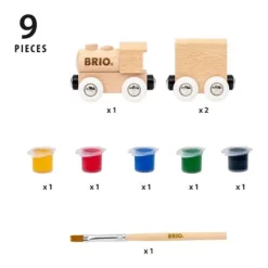 Brio Holzzug Zum Anmalen 63600600 -Kinder Haushaltswaren Geschäft r54rn2won9l3xmpb1ahmrx2aigy7