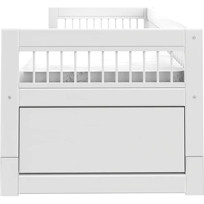 Lifetime Kojenbett Breeze Mit Gästebett, Bettkasten Und Rollboden Weiß Lackiert 4 Lifetime Kojenbett Breeze Mit Gästebett, Bettkasten Und Rollboden Weiß Lackiert – Bild 4