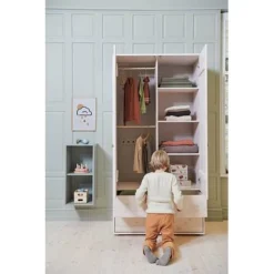 FLEXA Classic Kleiderschrank Mit 2 Türen U. 2 Schubladen Mattweiß/grün 15 FLEXA Classic Kleiderschrank Mit 2 Türen U. 2 Schubladen Mattweiß/grün -Kinder Haushaltswaren Geschäft rbt8z8fri5awd6jd9y2q41vw2oky