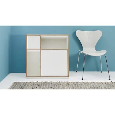 Mueller Müller VERTIKO PLY THREE Kommode Weiß 2 Mueller Müller VERTIKO PLY THREE Kommode Weiß – Bild 2