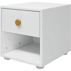 FLEXA Roomie Kommode Mit 1 Schublade Weiß/gelb