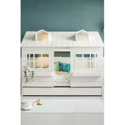 Lifetime Hüttenbett "Lake House 2" Mit Rollboden Weiß -Kinder Haushaltswaren Geschäft rs2226gg8dzza7eom2xr22ezmxur