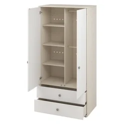 FLEXA Classic Kleiderschrank Mit 2 Türen U. 2 Schubladen Mattweiß/Lack Weiß/grün 15 FLEXA Classic Kleiderschrank Mit 2 Türen U. 2 Schubladen Mattweiß/Lack Weiß/grün -Kinder Haushaltswaren Geschäft rssh4gbynjwktxe8ezq9ejv8tk8q