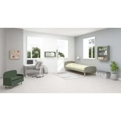 FLEXA Dots Aufbewahrungsbank Mit Rückenlehne Dunkelgrün -Kinder Haushaltswaren Geschäft rumgwexqfc76b9we933ky5tq5ri8