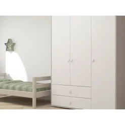 FLEXA Classic Kleiderschrank Mit 3 Türen U. 2 Schubladen Grau/Lack Weiß/weiß 14 FLEXA Classic Kleiderschrank Mit 3 Türen U. 2 Schubladen Grau/Lack Weiß/weiß -Kinder Haushaltswaren Geschäft rvln2prgwojt38y03dqka2pfjz7t