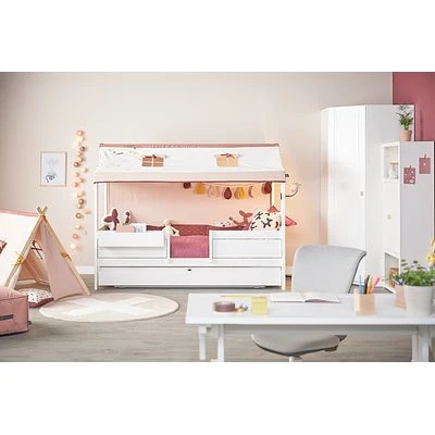 Lifetime 4 In 1 Bett Für Stoffdach Inkl. Deluxe Lattenrost Weiß 5 Lifetime 4 In 1 Bett Für Stoffdach Inkl. Deluxe Lattenrost Weiß – Bild 5