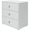 FLEXA Roomie Kommode Mit 3 Schubladen Weiß/eiche