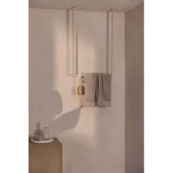 Metallbude Handtuchhalter Tensi Eckig Groß Cashew