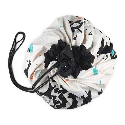 Play&Go Prints 2 In 1 Spielzeugsack Weltkarte 1 Play&Go Prints 2 In 1 Spielzeugsack Weltkarte