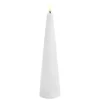 UYUNI LED Kerze Konisch Smooth 5,8x21x5 Cm Nordic White
