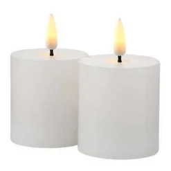 Sirius Sille LED Kerzen Mini 2er Set Weiß