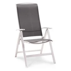 Best Freizeitmöbel Klappsessel Palermo Silber