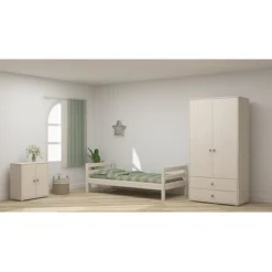 FLEXA Classic Kommode Mit 2 Türen Mattweiß/grün Sale -Kinder Haushaltswaren Geschäft sllynzqc08xuqbmsc8ydksgx09b1