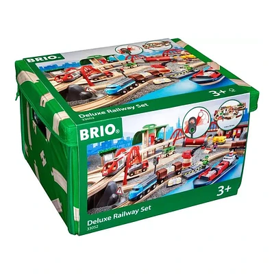 Brio Straßen & Schienen Bahn Set Deluxe 63305200 5 Brio Straßen & Schienen Bahn Set Deluxe 63305200 – Bild 5