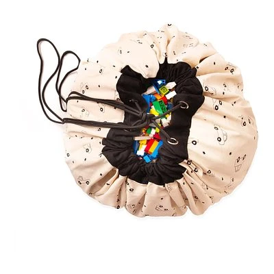 Play&Go Prints 2 In 1 Spielzeugsack Playville 1 Play&Go Prints 2 In 1 Spielzeugsack Playville