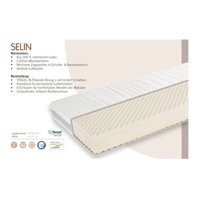 Nösslböck Selin Matratze 100x200cm 2 Nösslböck Selin Matratze 100x200cm – Bild 2