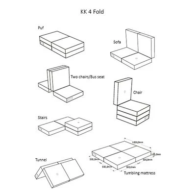 ByKlipKlap KK 4 Fold Multi Grau 4 ByKlipKlap KK 4 Fold Multi Grau – Bild 4
